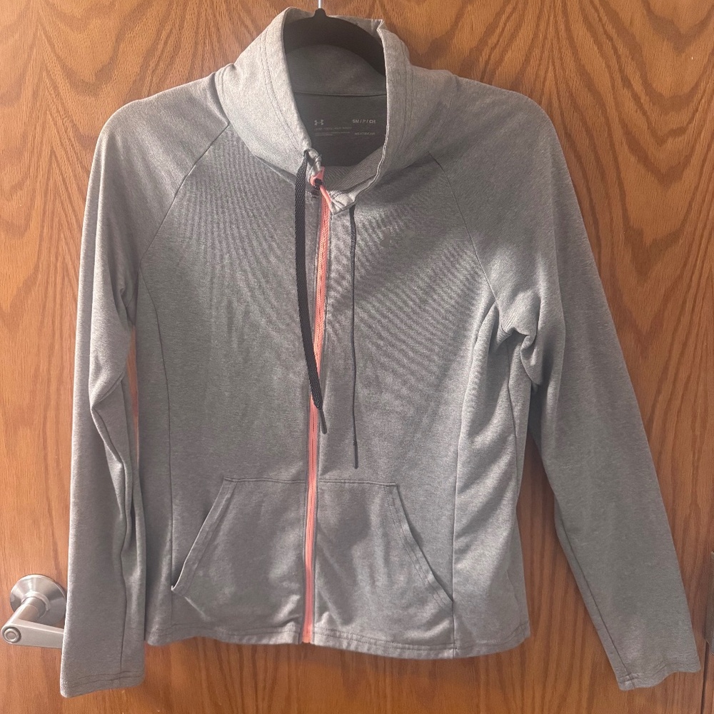 Under Armour HeatGear Gray Full ZiP